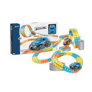 Pista flexível Com Carrinho Iluminado