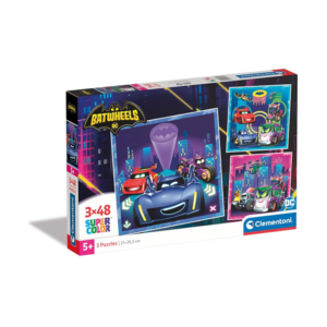 Puzzle BatWheels 3x48 Peças